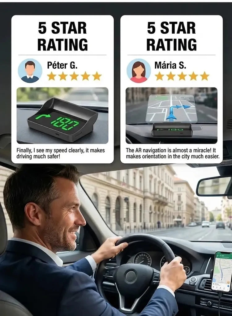 Car head-up speed display feature image 39
