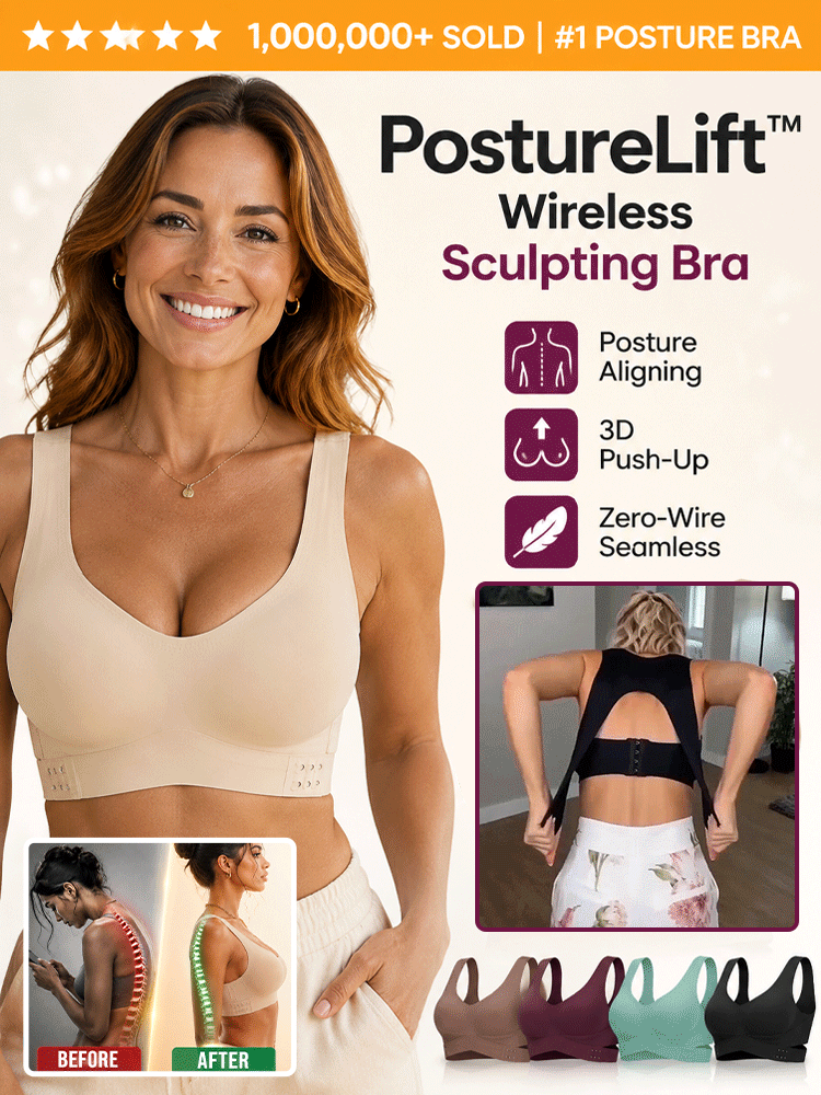 Wireless Front Closure Support Bra