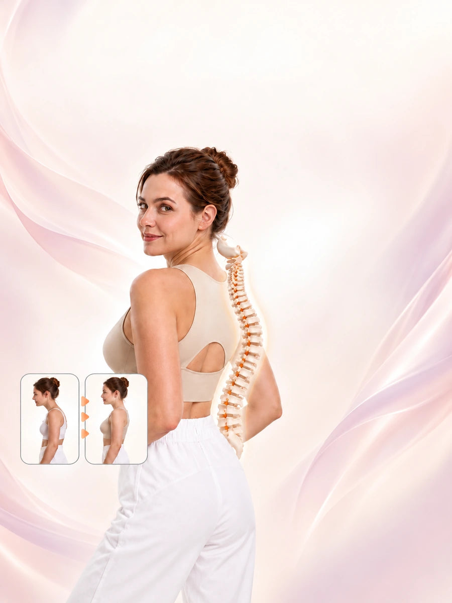 Wireless Front Closure Support Bra