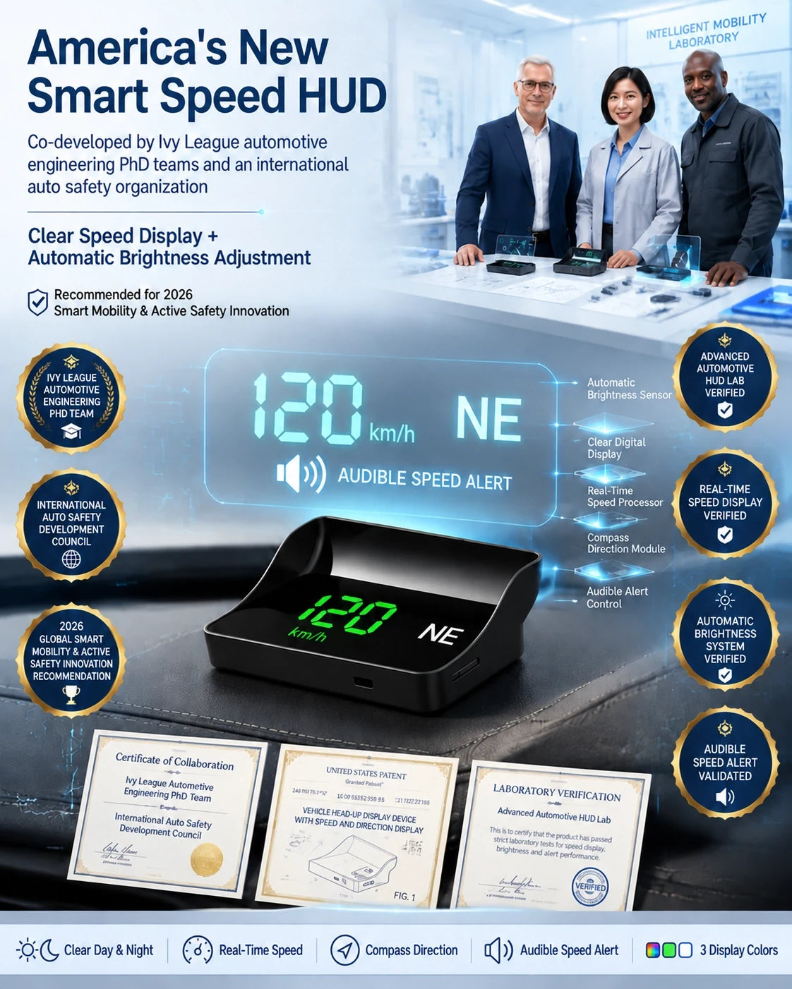Car head-up speed display product image 10