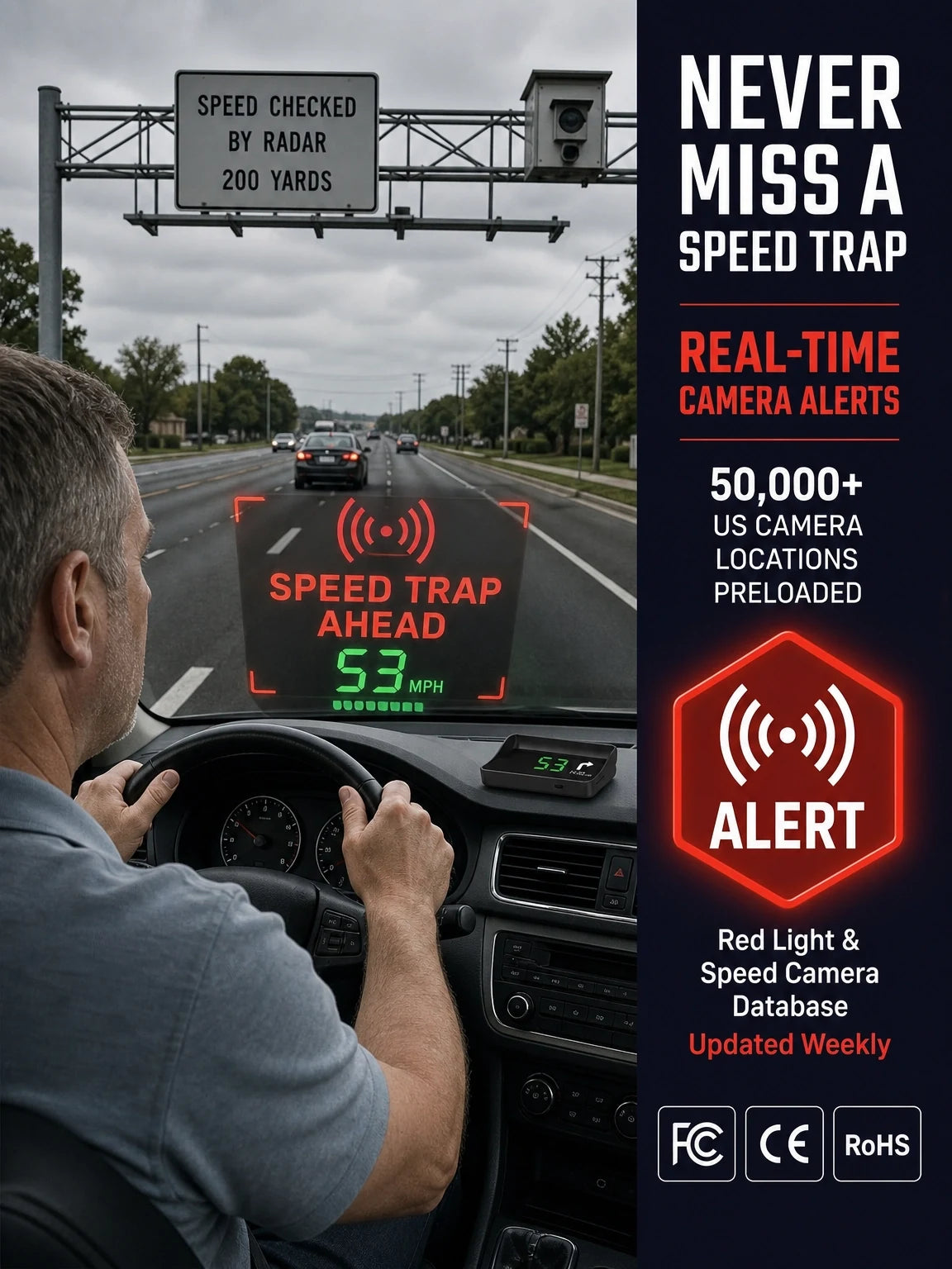 Car head-up speed display feature image 26