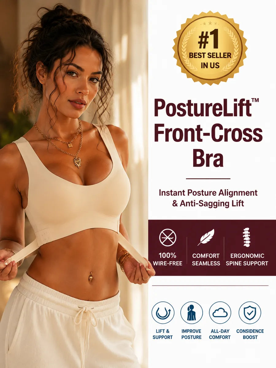 Wireless Front Closure Support Bra