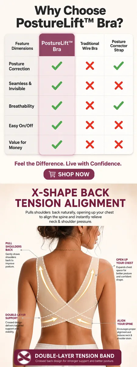 Wireless Front Closure Support Bra