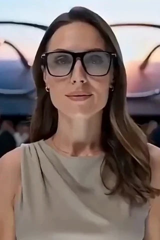 Open-Ear Bluetooth Audio Glasses — IN ACTION