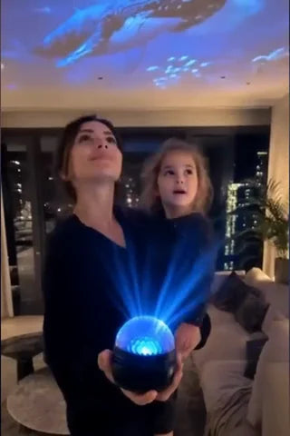Ocean & Star Projector — IN ACTION