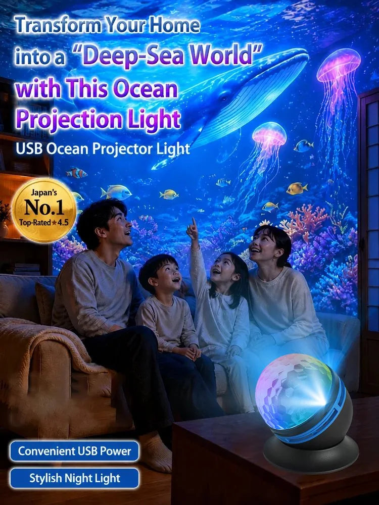 Ocean & Star Projector