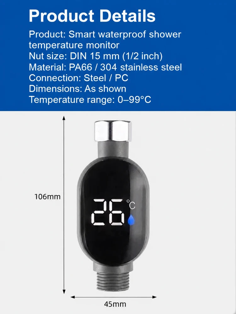 Digital Shower Thermometer