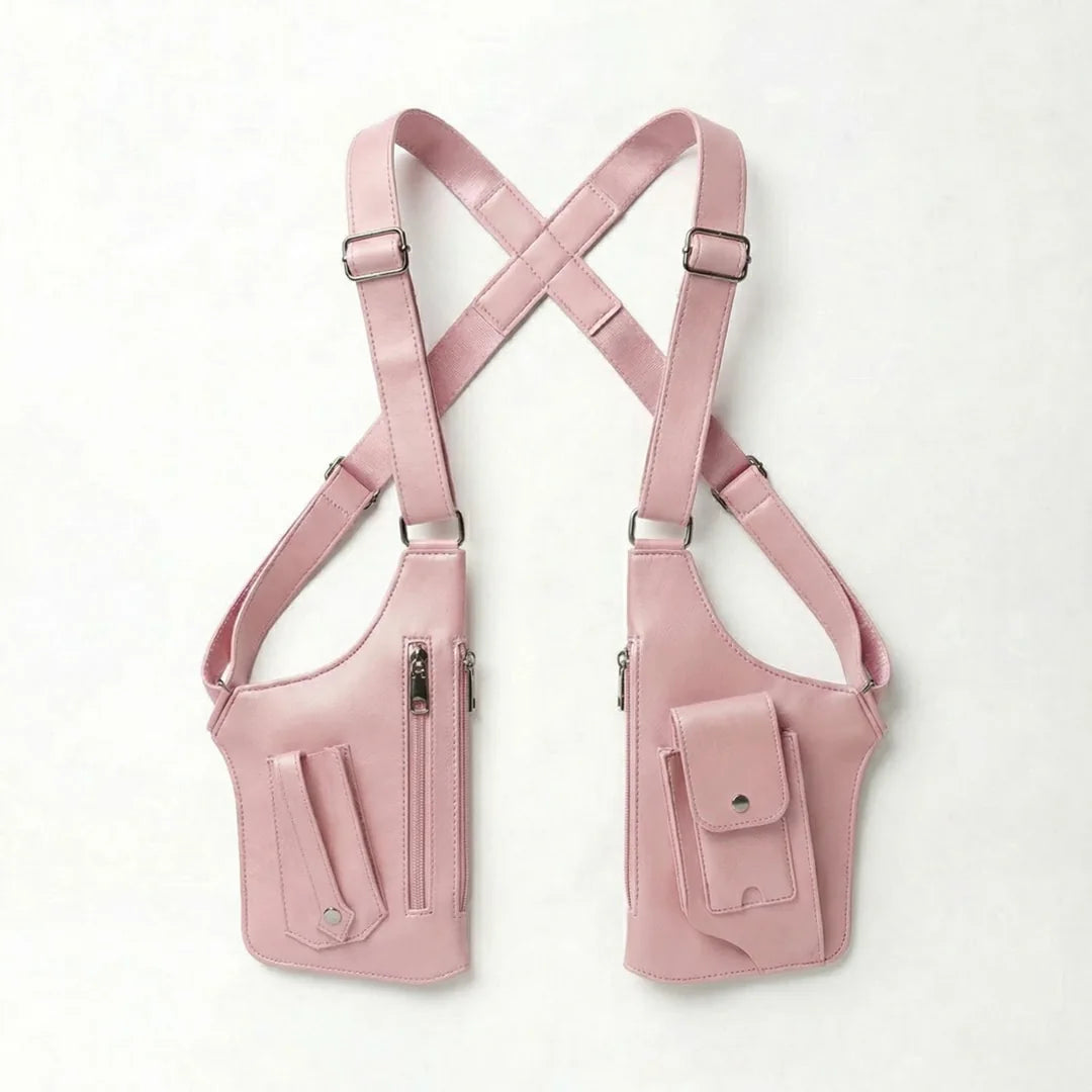 Men’s Dual-Side Shoulder Satchel